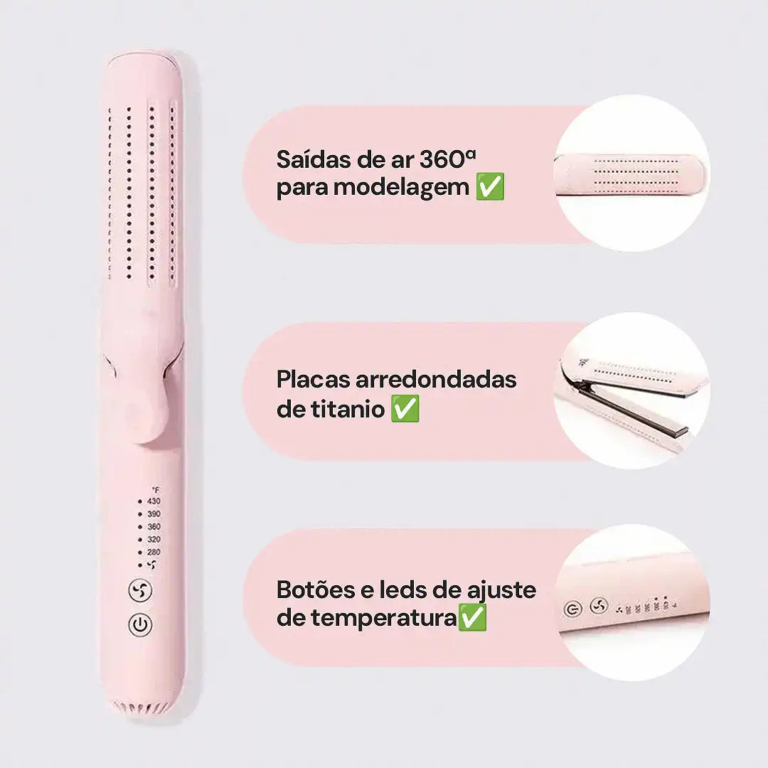 Chapinha com Babyliss